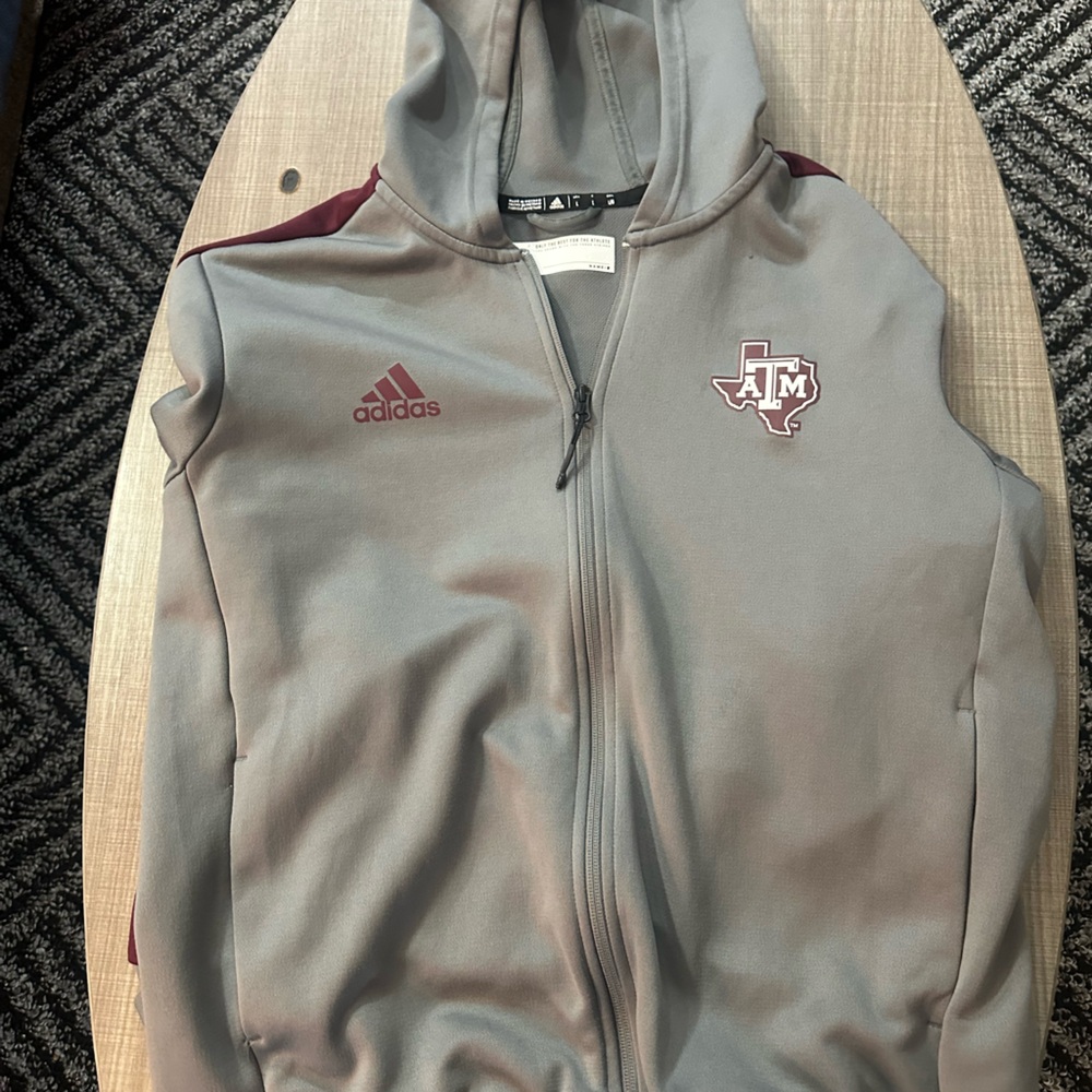 Adidas Texas A&M Men’s Full Zip Hoodie